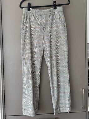 Zara Straight Leg Prince of Wales / Glen plaid Trousers – Size 2